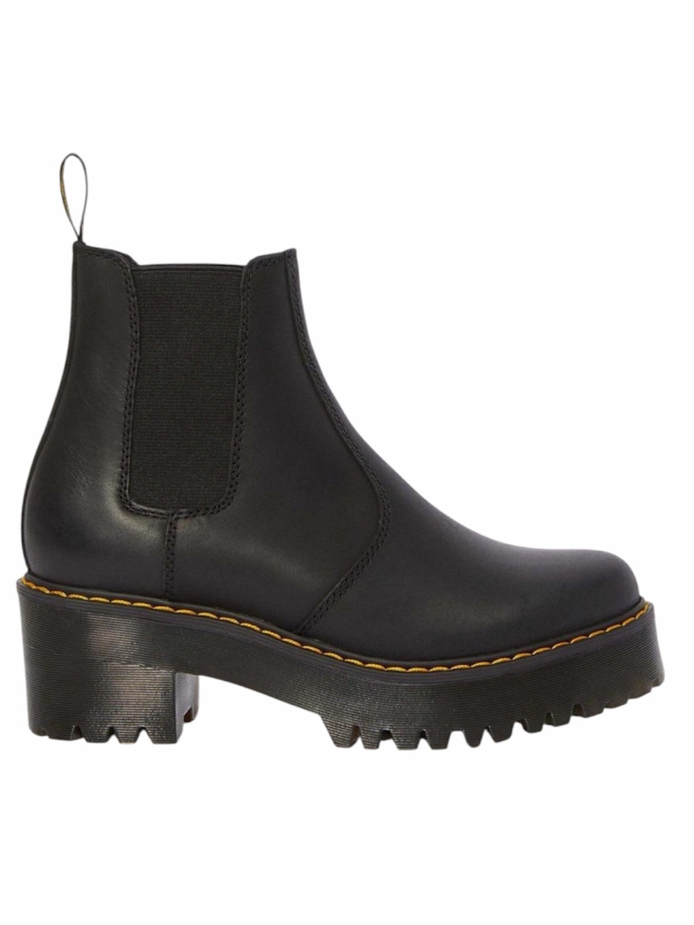 Dr. Martens ROMETTY WYOMING LEATHER PLATFORM CHELSEA BOOTS
